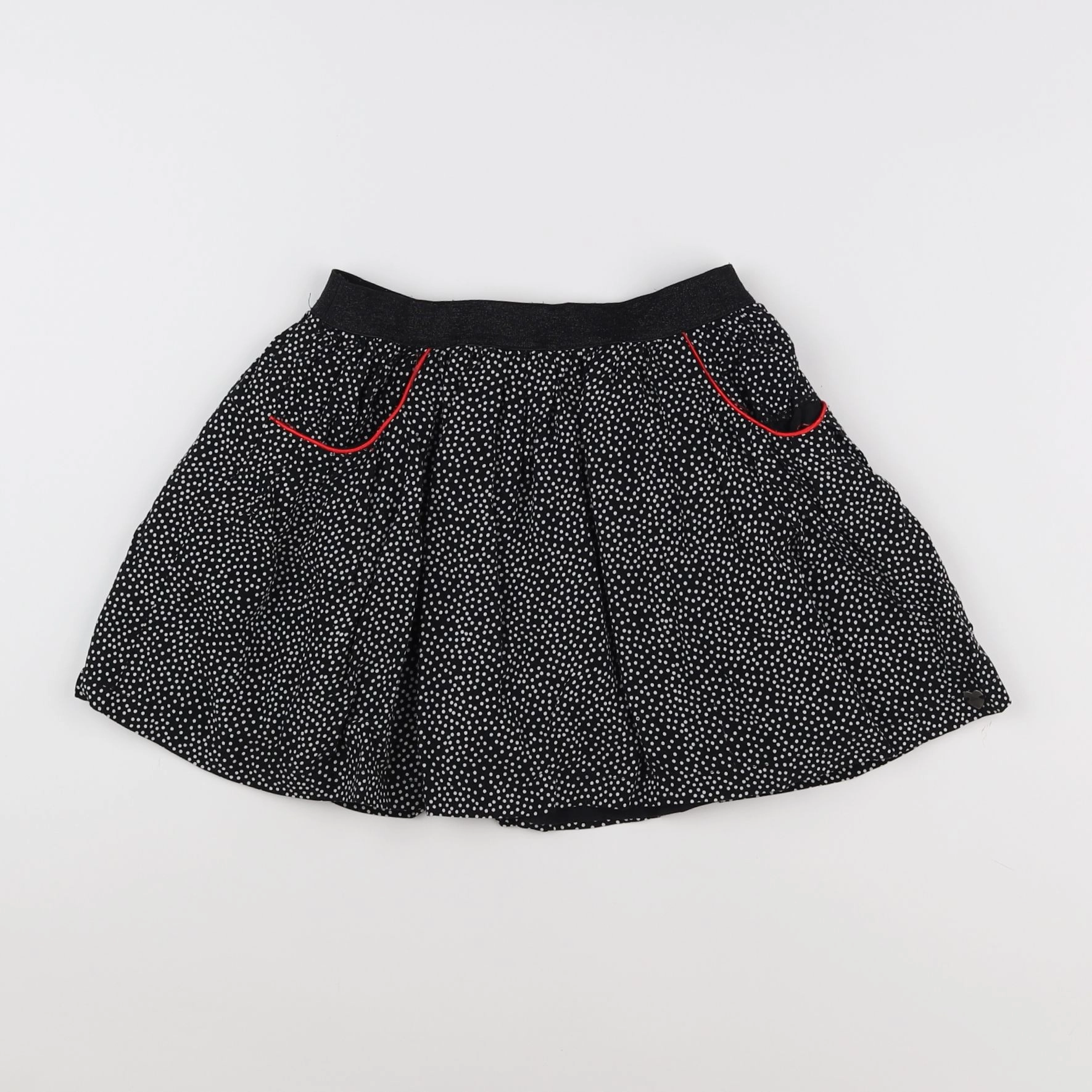 IKKS - jupe noir, blanc - 10 ans